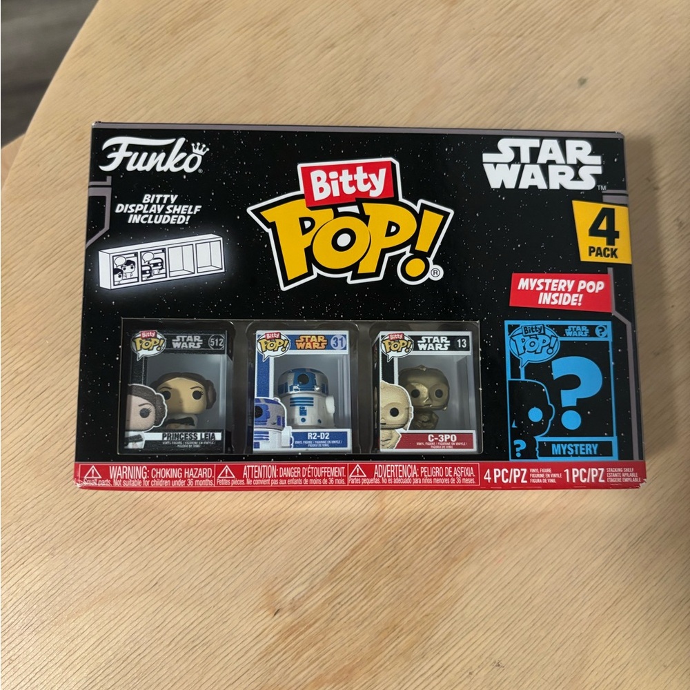 Funko Bitty Pop! Star Wars 4-Pack with Mystery Figure